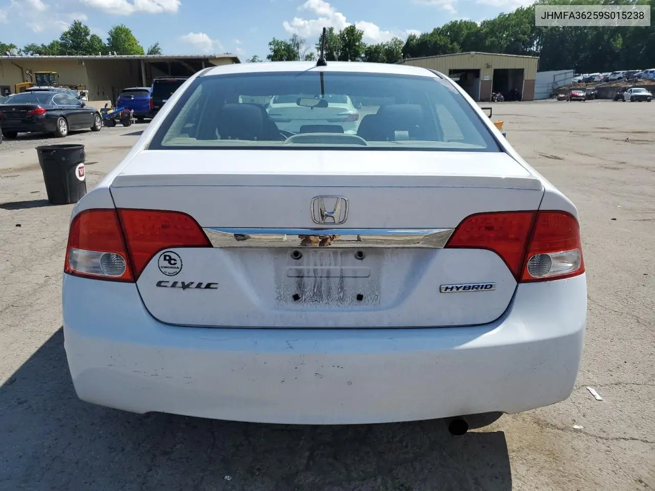 2009 Honda Civic Hybrid VIN: JHMFA36259S015238 Lot: 62932685