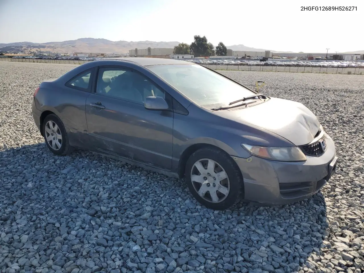2009 Honda Civic Lx VIN: 2HGFG12689H526271 Lot: 62963675