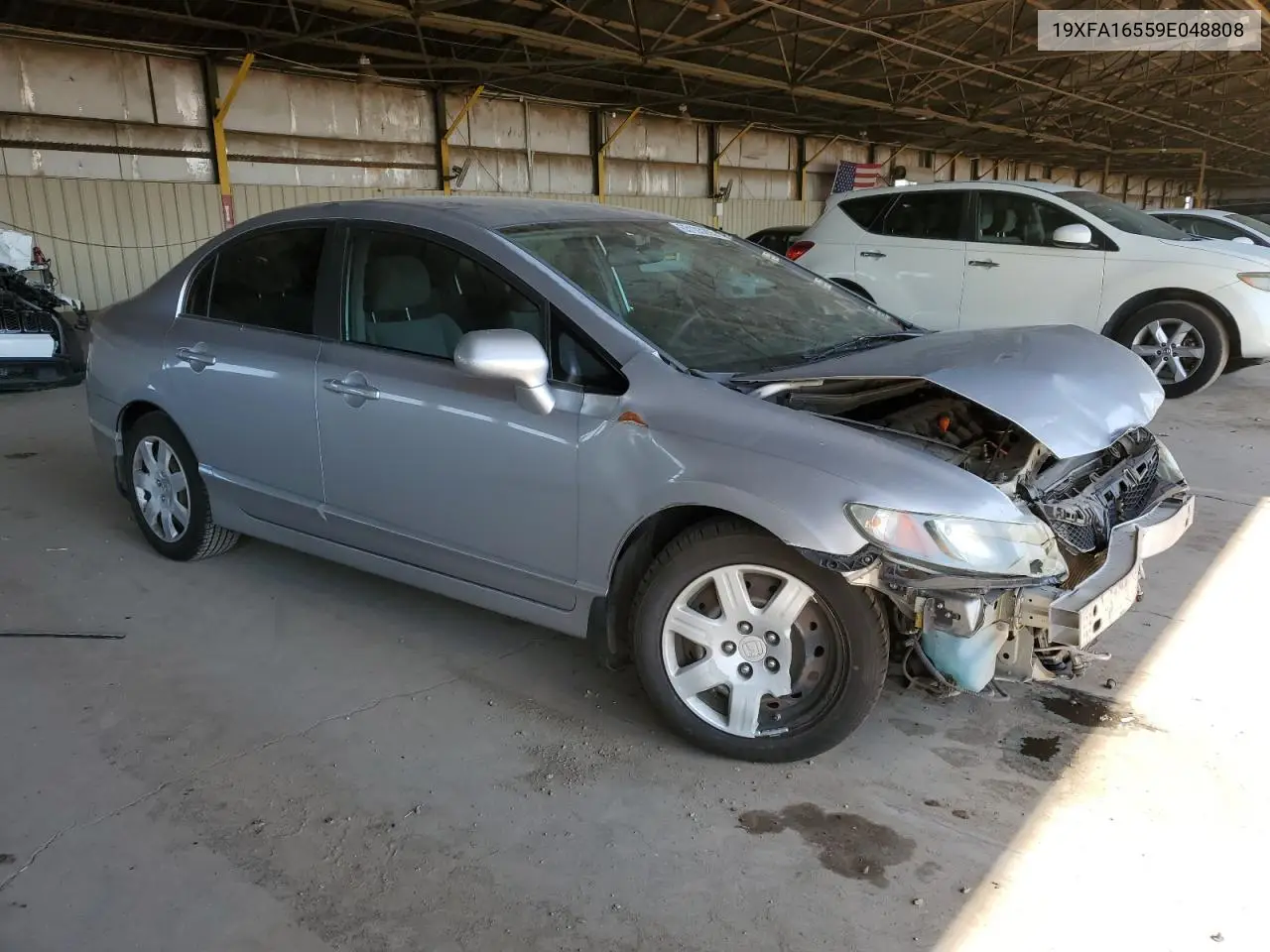 2009 Honda Civic Lx VIN: 19XFA16559E048808 Lot: 63103285