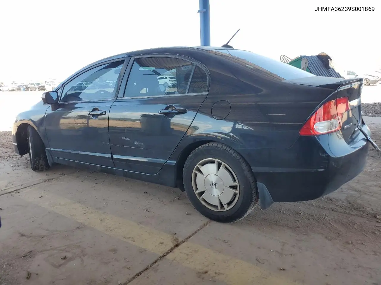 2009 Honda Civic Hybrid VIN: JHMFA36239S001869 Lot: 63115155