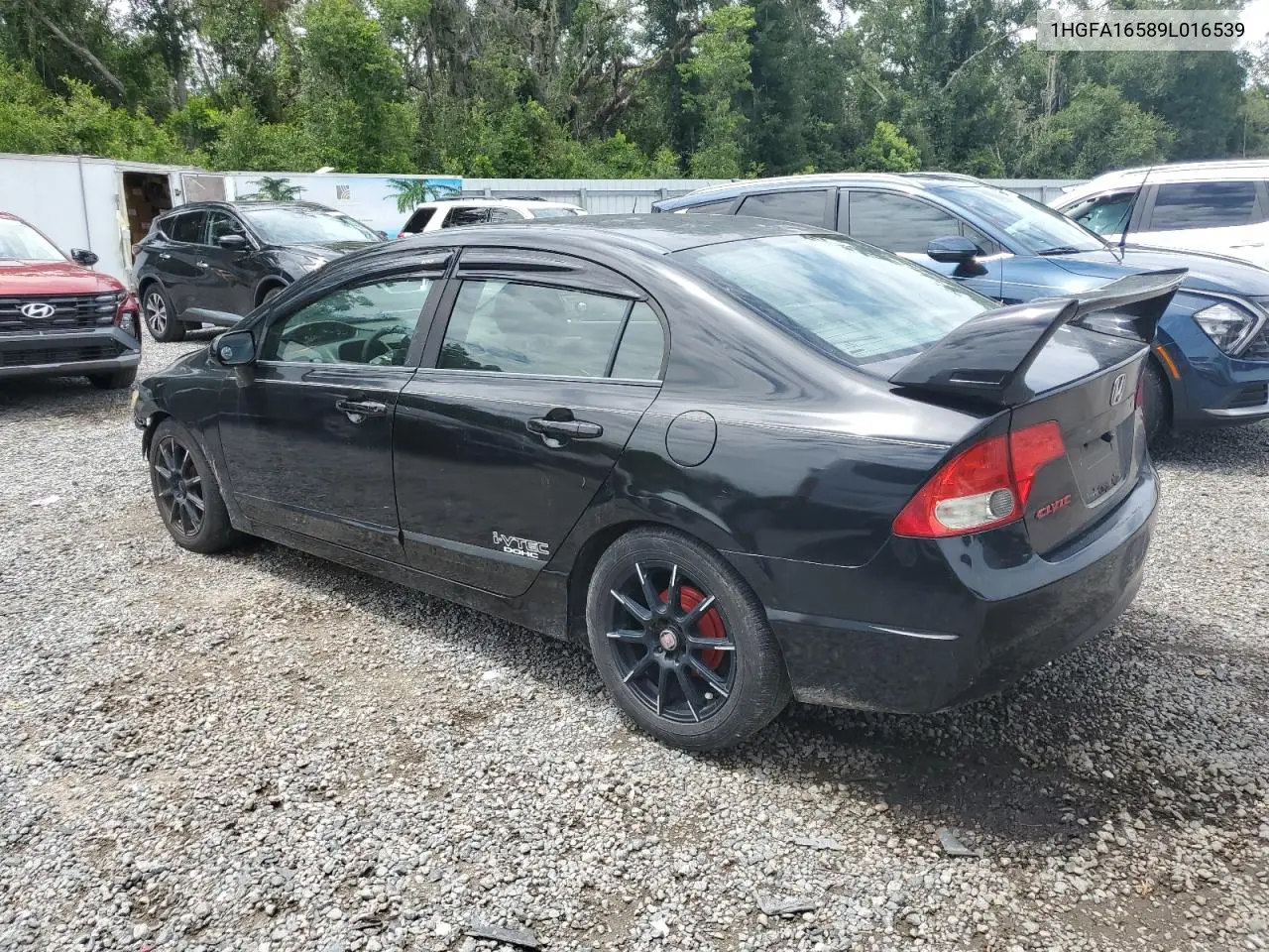 2009 Honda Civic Lx VIN: 1HGFA16589L016539 Lot: 63183775