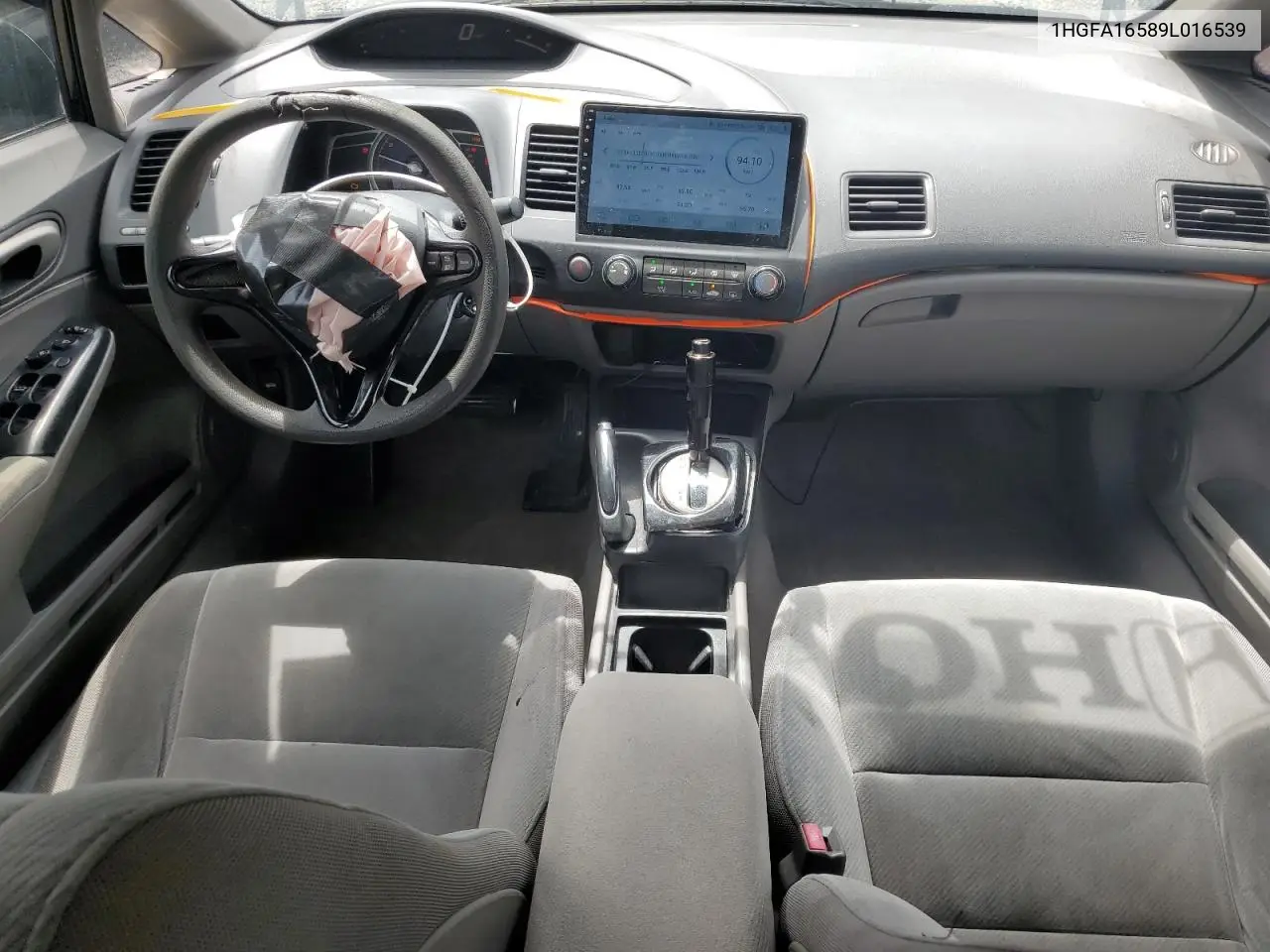 2009 Honda Civic Lx VIN: 1HGFA16589L016539 Lot: 63183775