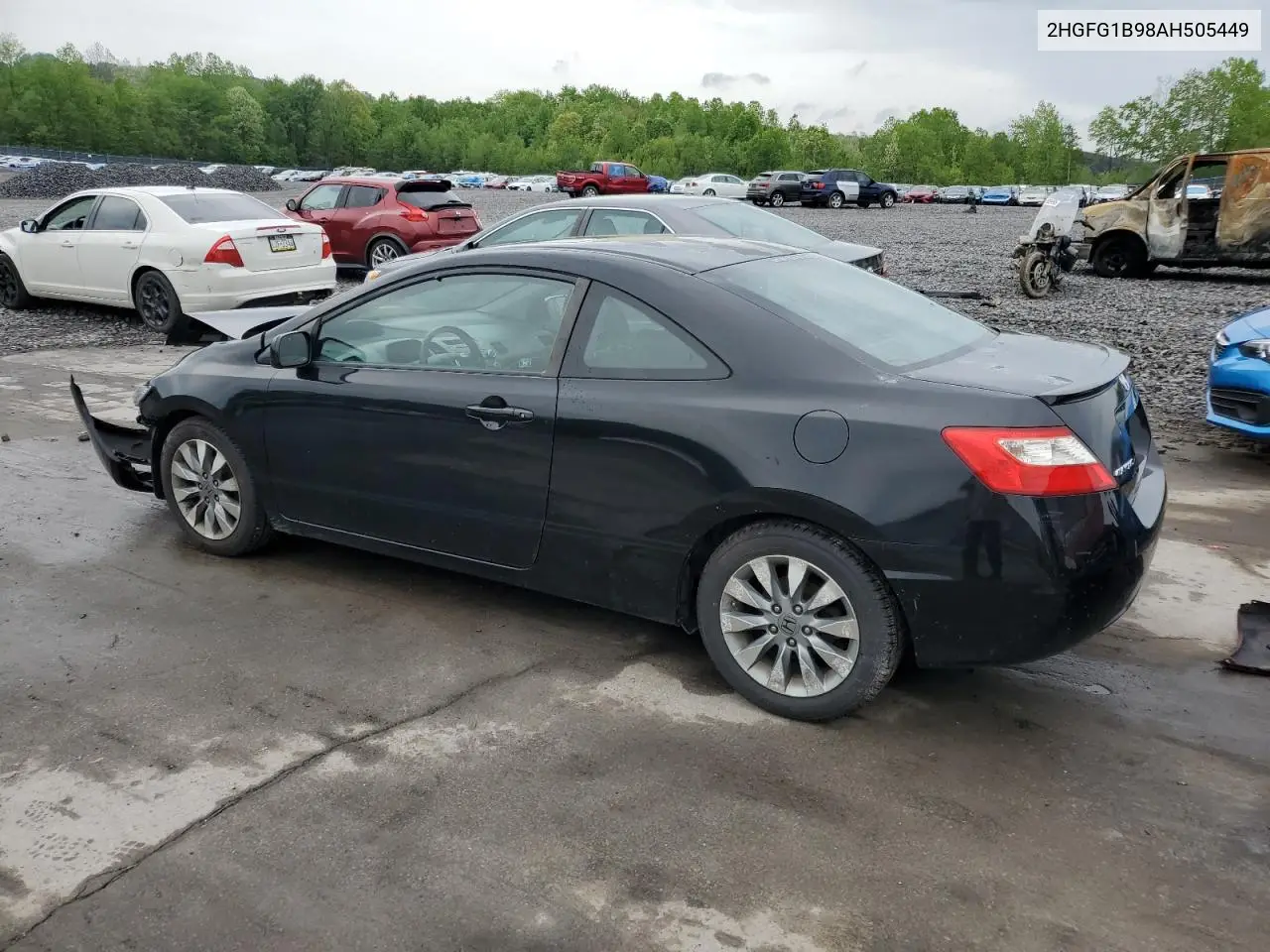 2010 Honda Civic Exl VIN: 2HGFG1B98AH505449 Lot: 53393315