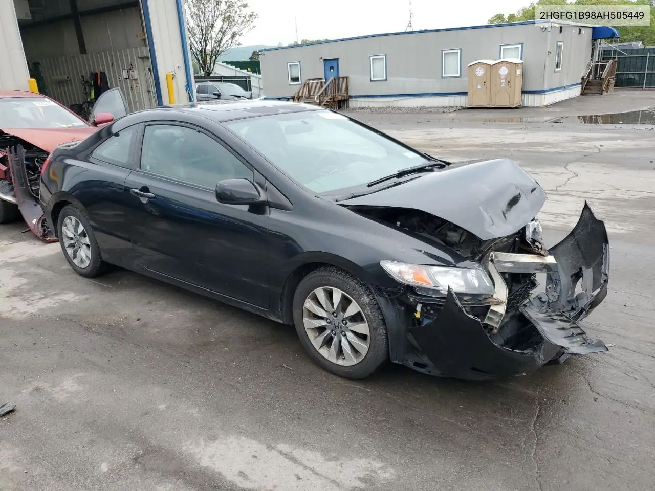 2010 Honda Civic Exl VIN: 2HGFG1B98AH505449 Lot: 53393315