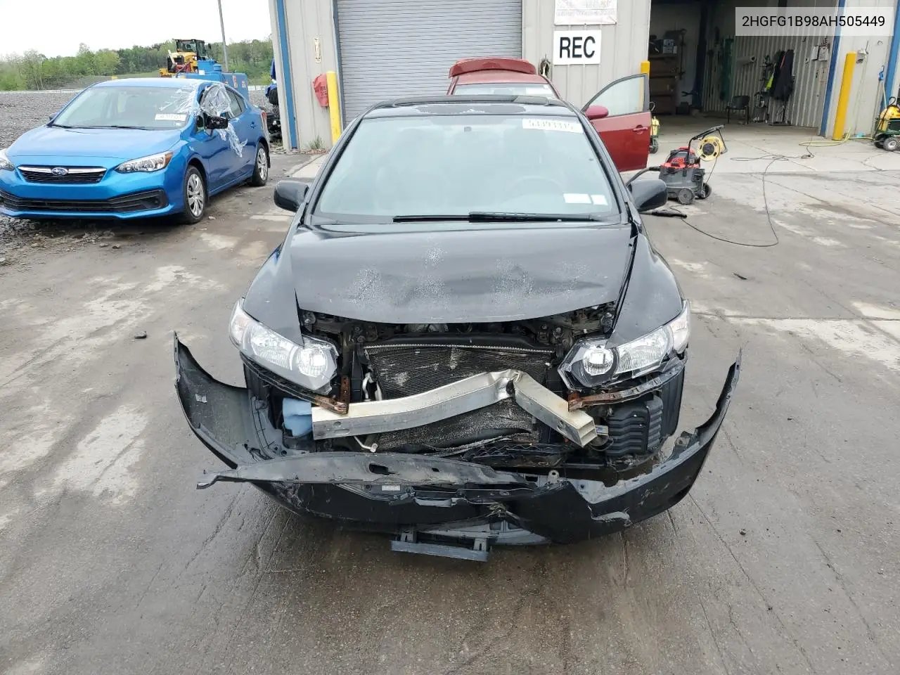 2010 Honda Civic Exl VIN: 2HGFG1B98AH505449 Lot: 53393315