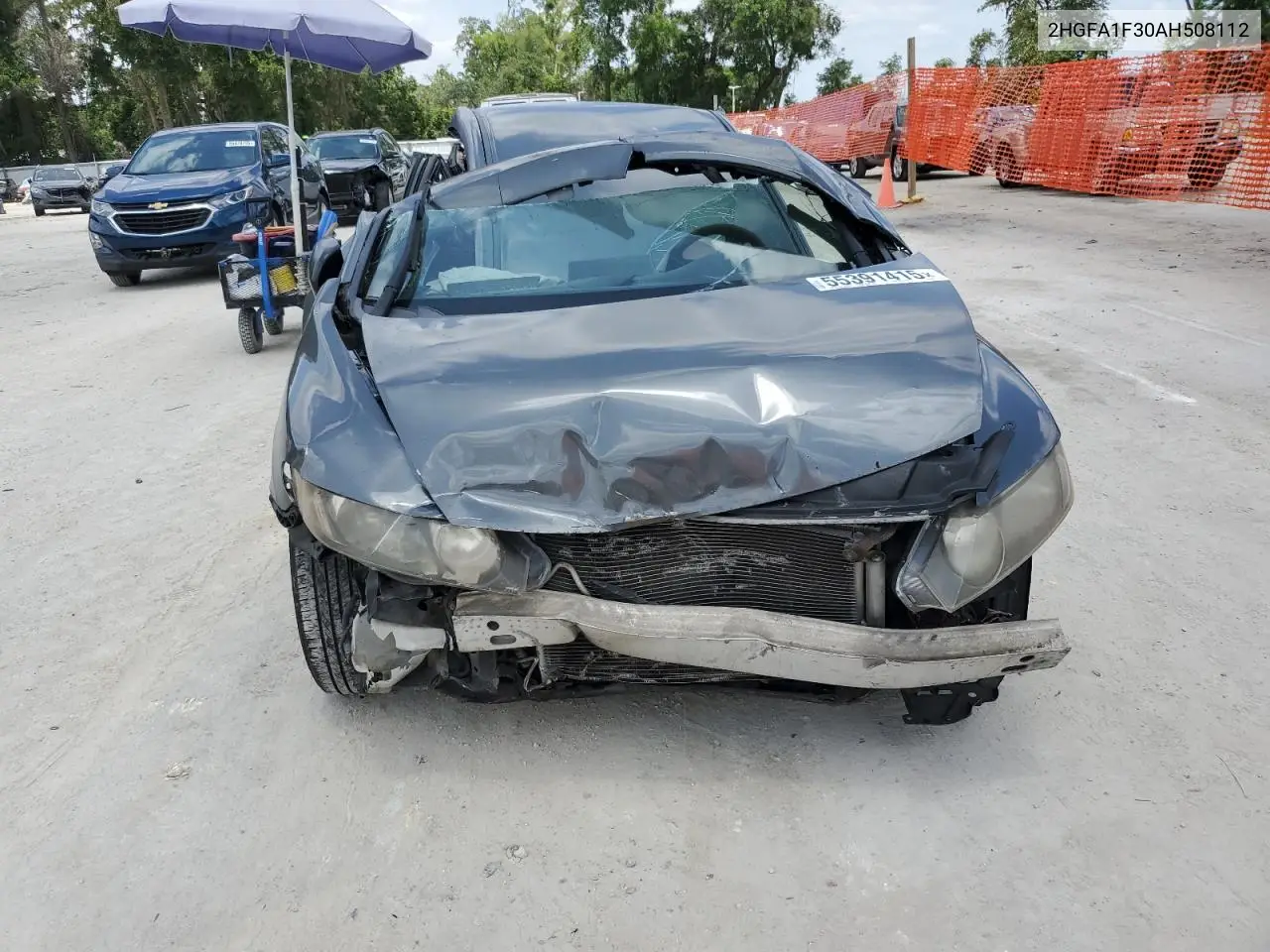 2010 Honda Civic Vp VIN: 2HGFA1F30AH508112 Lot: 55391415