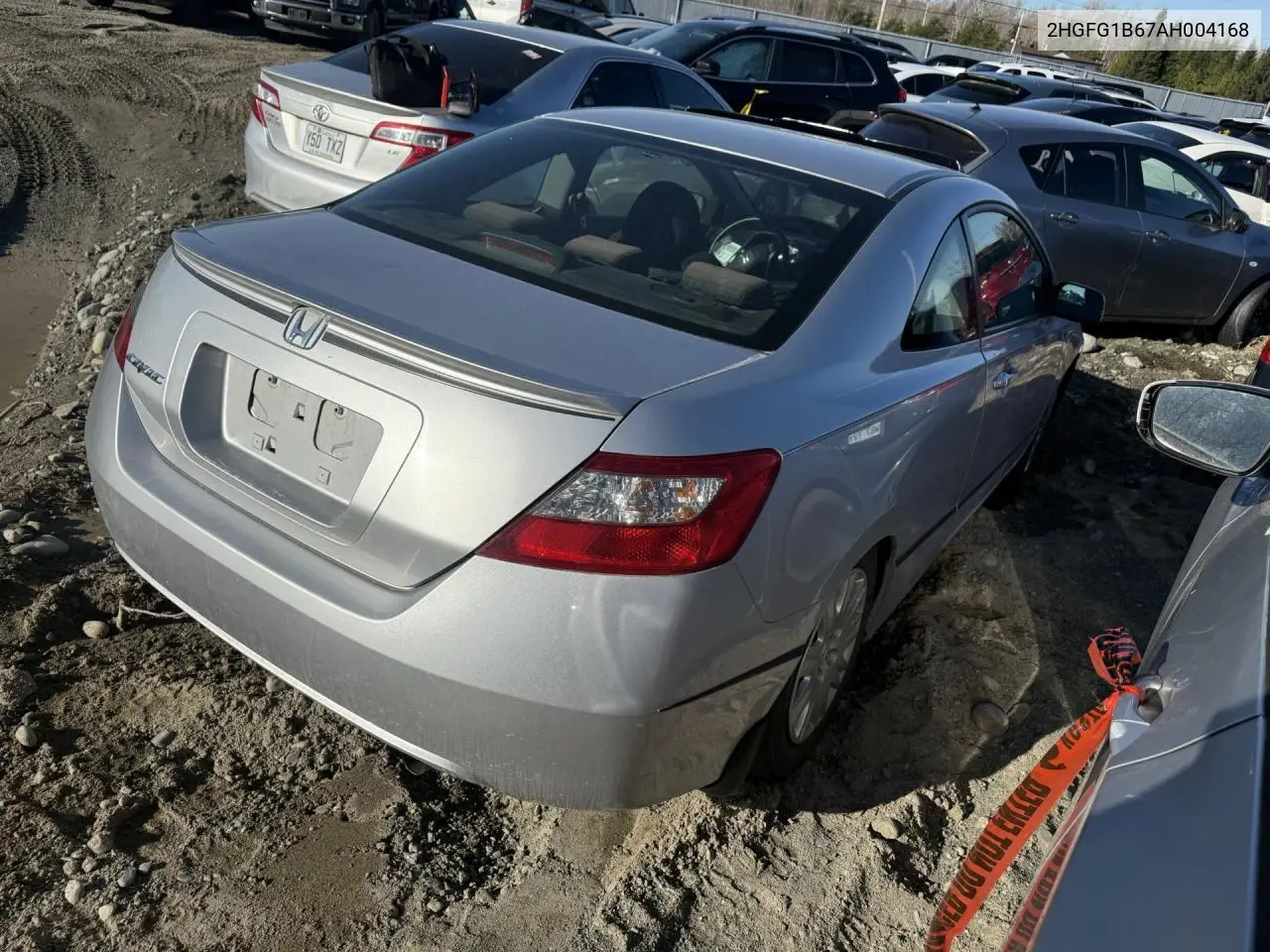 2010 Honda Civic Lx VIN: 2HGFG1B67AH004168 Lot: 56116725