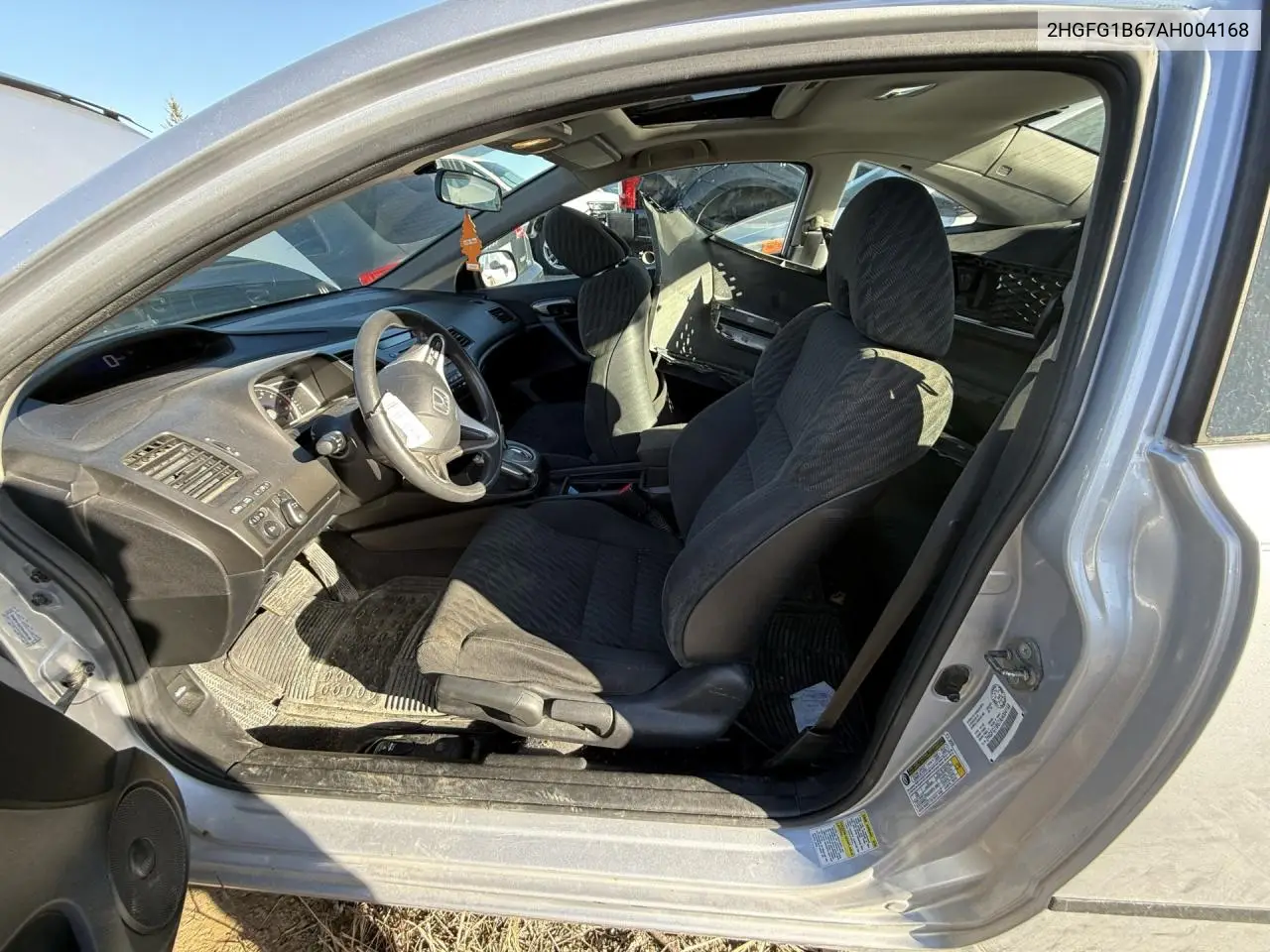 2010 Honda Civic Lx VIN: 2HGFG1B67AH004168 Lot: 56116725