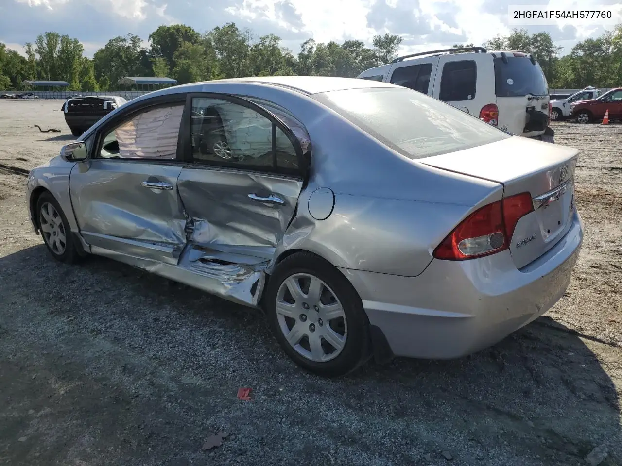 2010 Honda Civic Lx VIN: 2HGFA1F54AH577760 Lot: 56324535