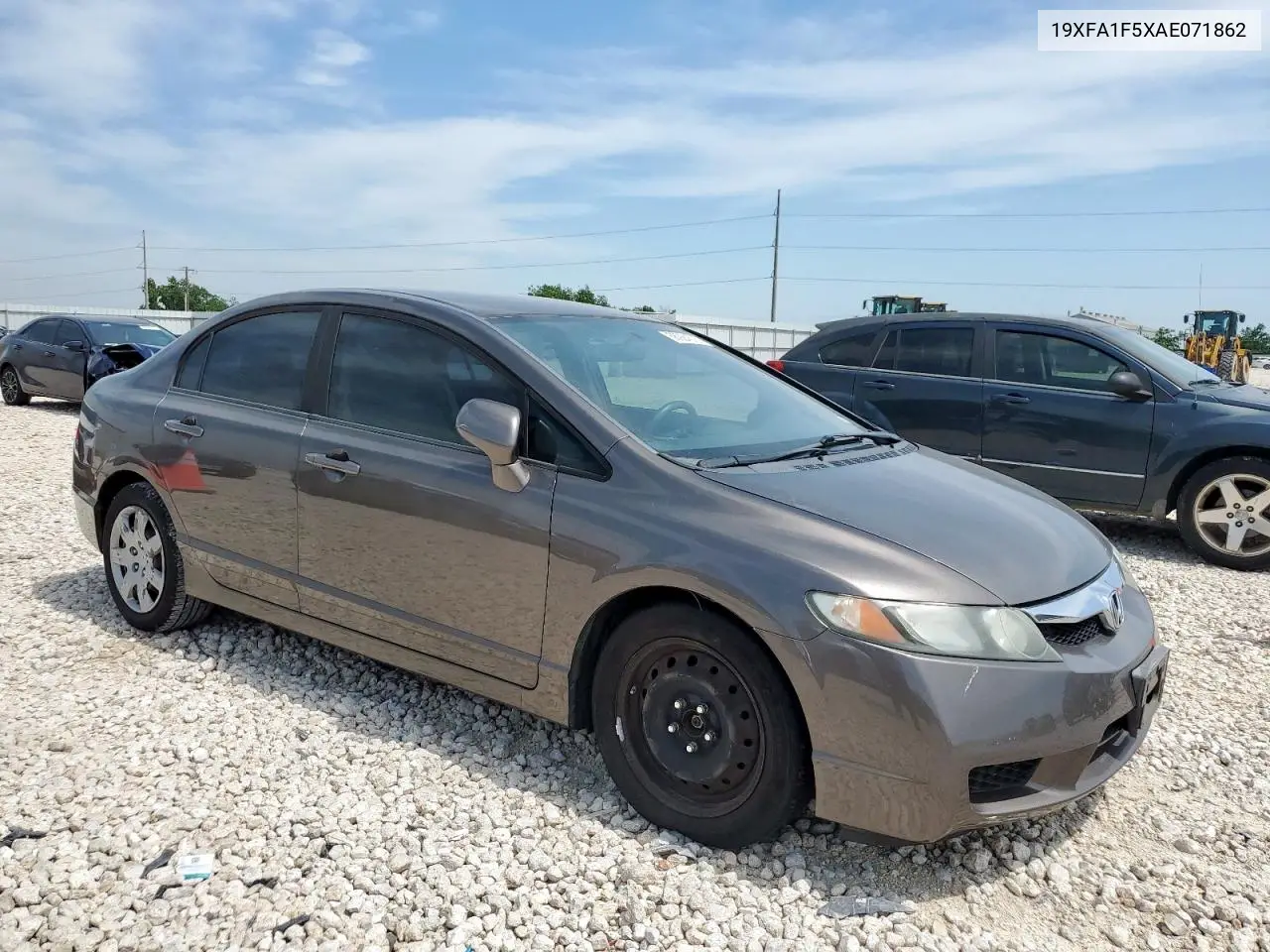 2010 Honda Civic Lx VIN: 19XFA1F5XAE071862 Lot: 56924575