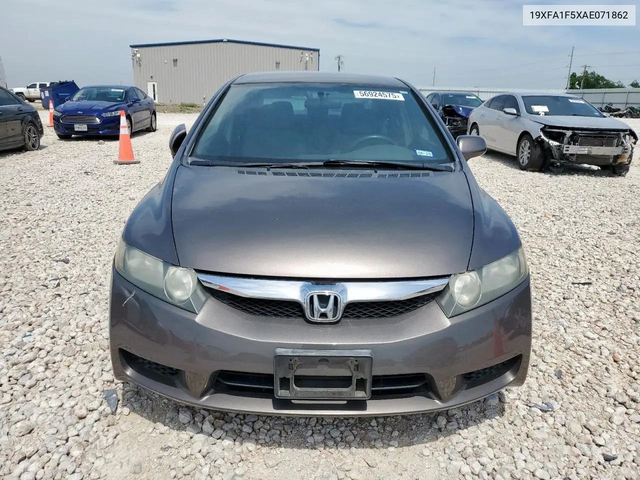 2010 Honda Civic Lx VIN: 19XFA1F5XAE071862 Lot: 56924575