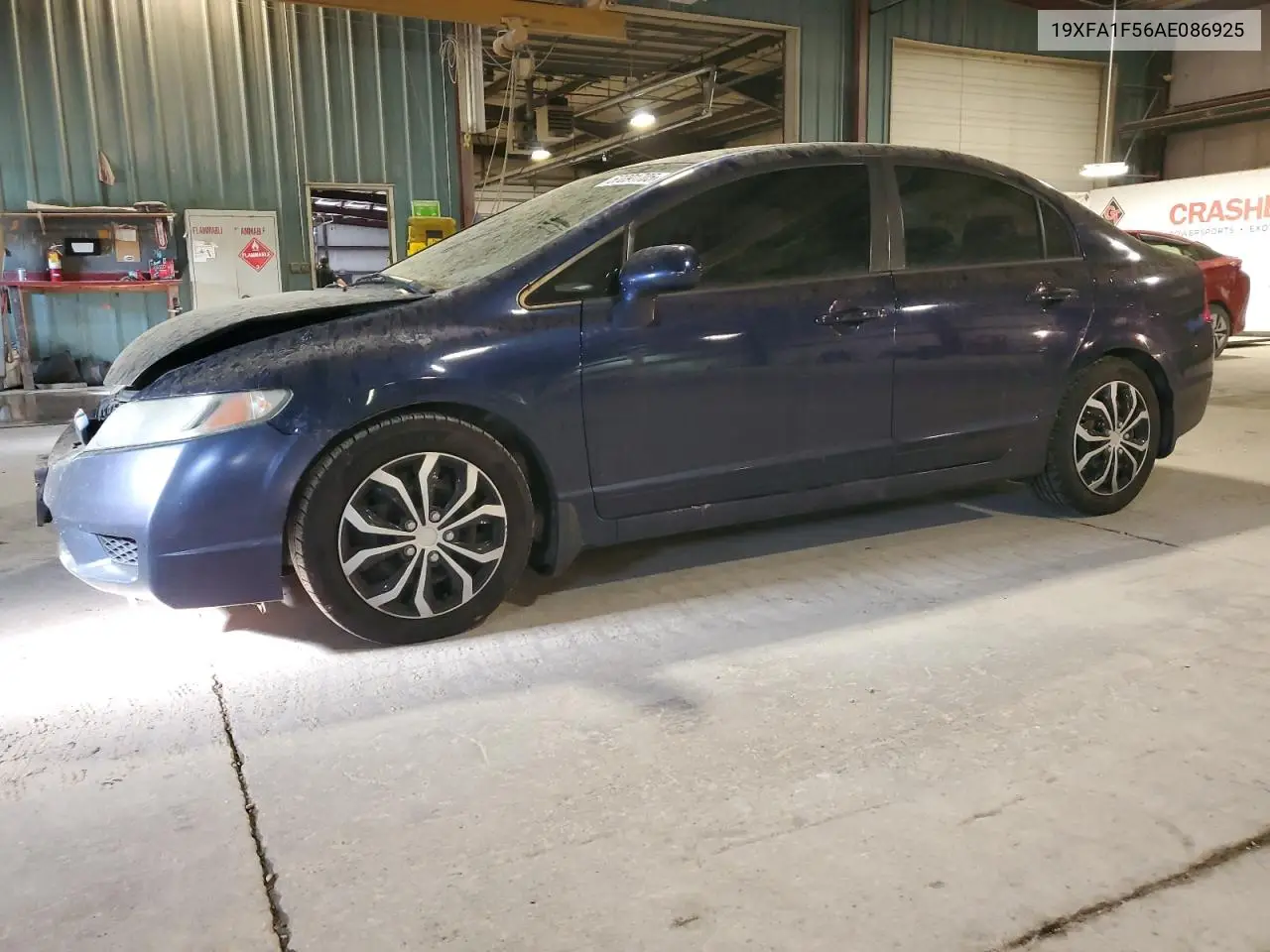 2010 Honda Civic Lx VIN: 19XFA1F56AE086925 Lot: 57091705