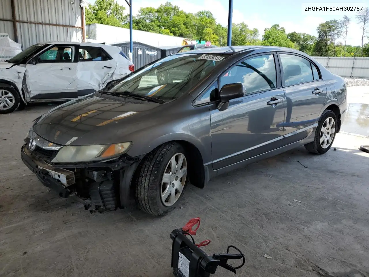 2010 Honda Civic Lx VIN: 2HGFA1F50AH302757 Lot: 57095075