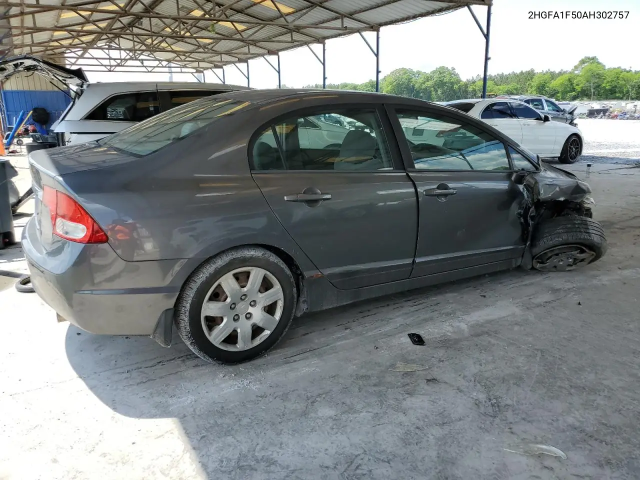 2010 Honda Civic Lx VIN: 2HGFA1F50AH302757 Lot: 57095075