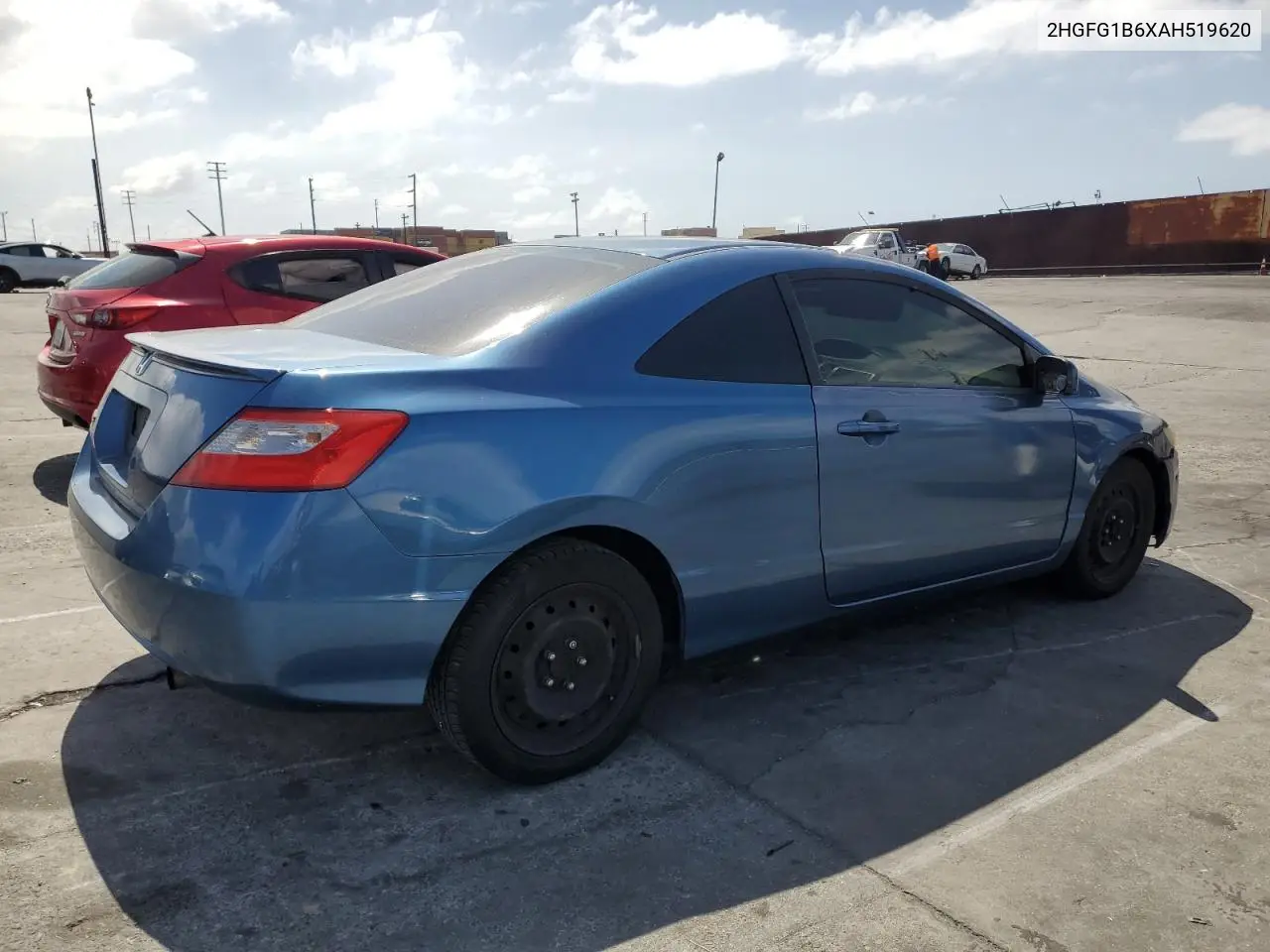 2010 Honda Civic Lx VIN: 2HGFG1B6XAH519620 Lot: 57182555
