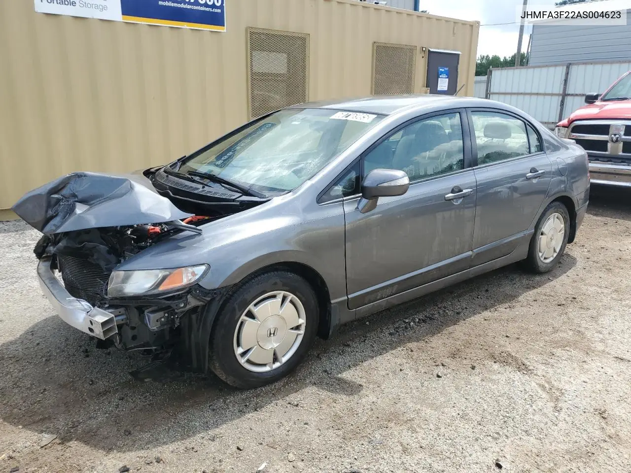 2010 Honda Civic Hybrid VIN: JHMFA3F22AS004623 Lot: 60716985