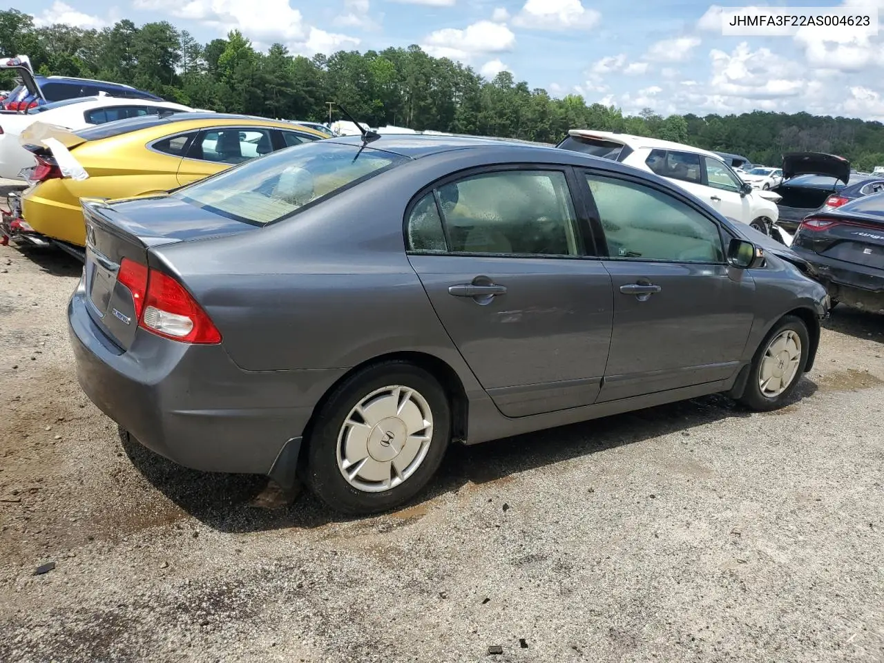 2010 Honda Civic Hybrid VIN: JHMFA3F22AS004623 Lot: 60716985
