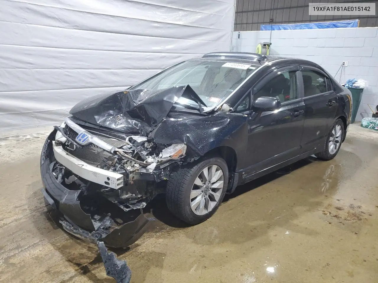 2010 Honda Civic Ex VIN: 19XFA1F81AE015142 Lot: 61480695