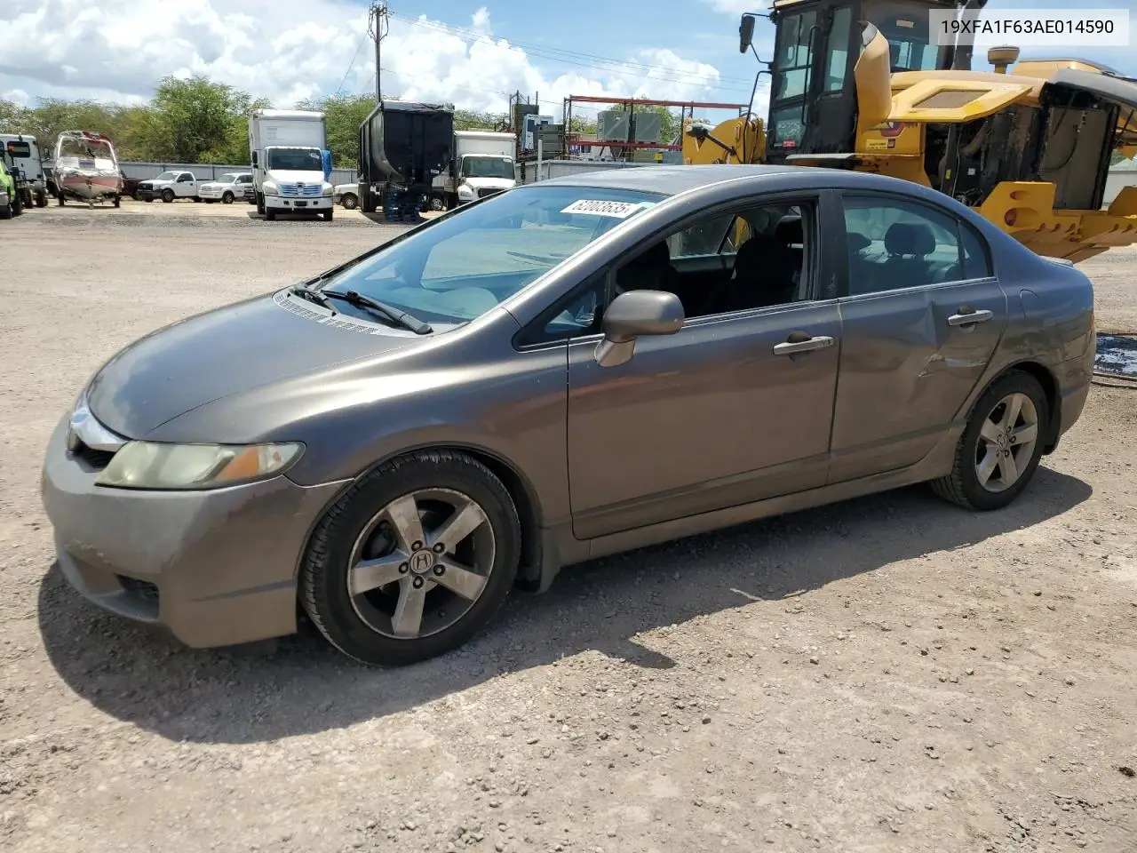 2010 Honda Civic Lx-S VIN: 19XFA1F63AE014590 Lot: 62003635