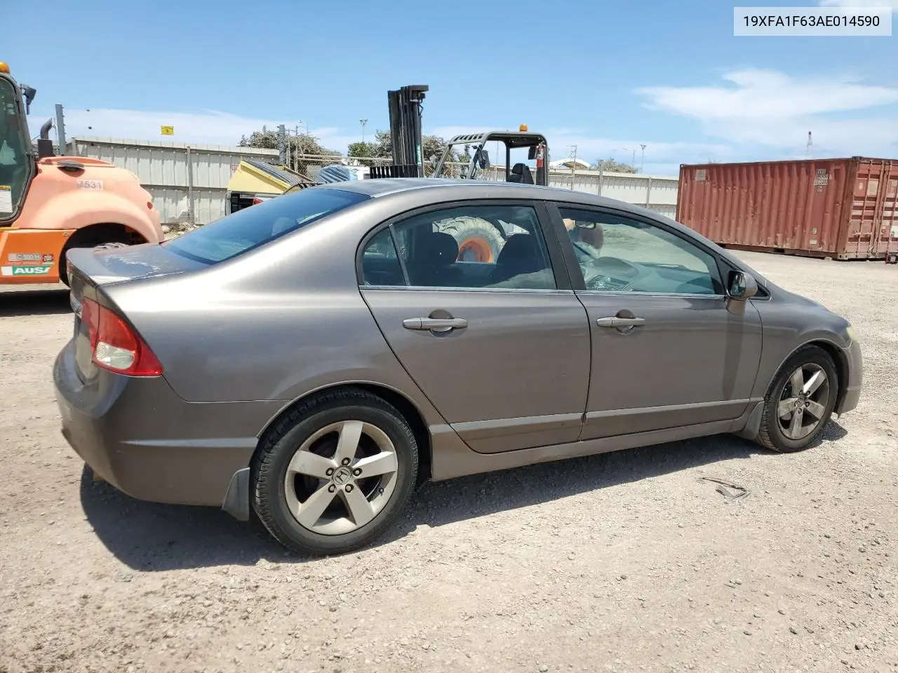 2010 Honda Civic Lx-S VIN: 19XFA1F63AE014590 Lot: 62003635