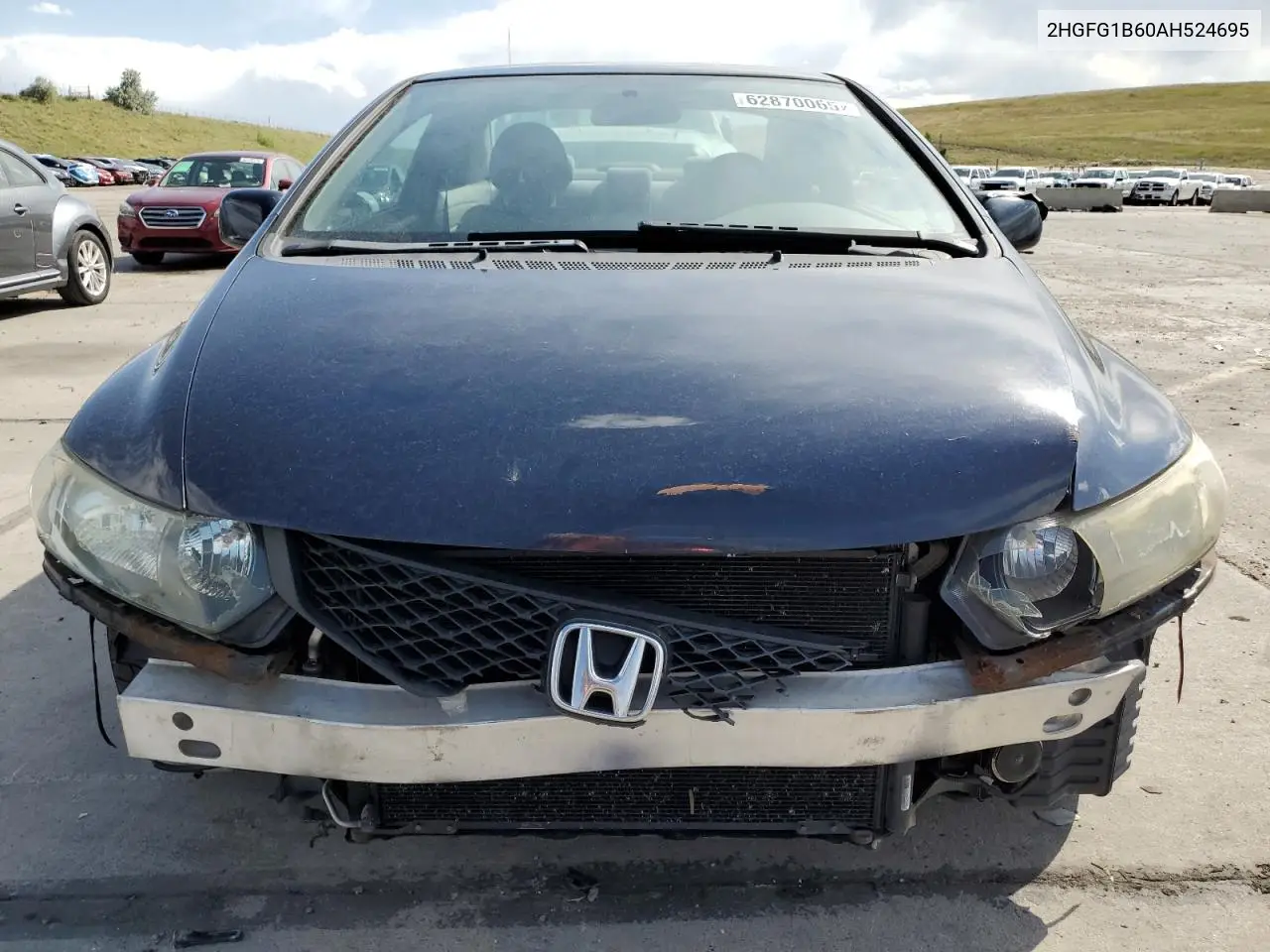 2010 Honda Civic Lx VIN: 2HGFG1B60AH524695 Lot: 62870065