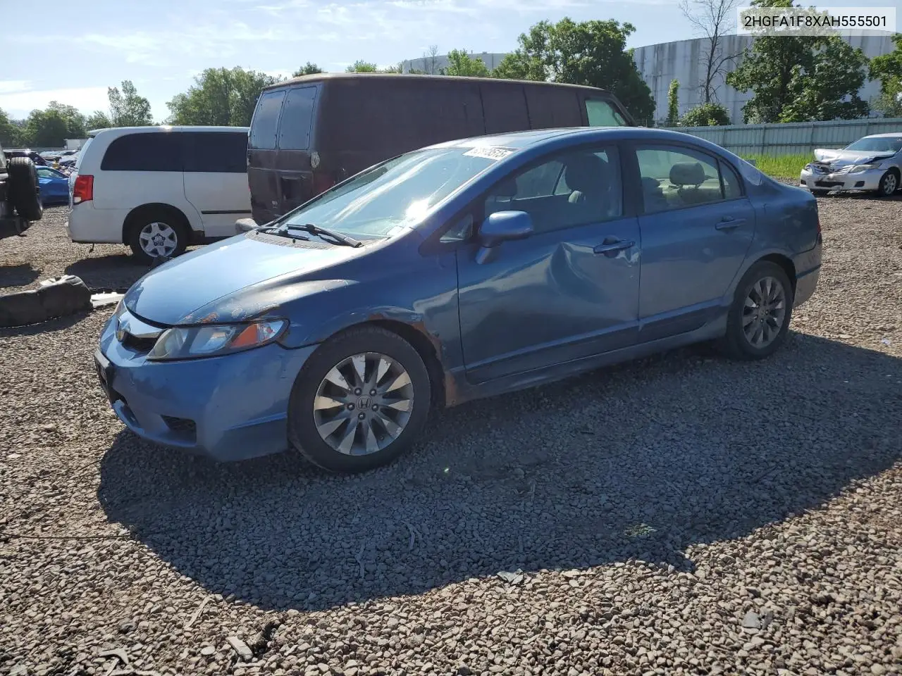 2010 Honda Civic Ex VIN: 2HGFA1F8XAH555501 Lot: 62898515