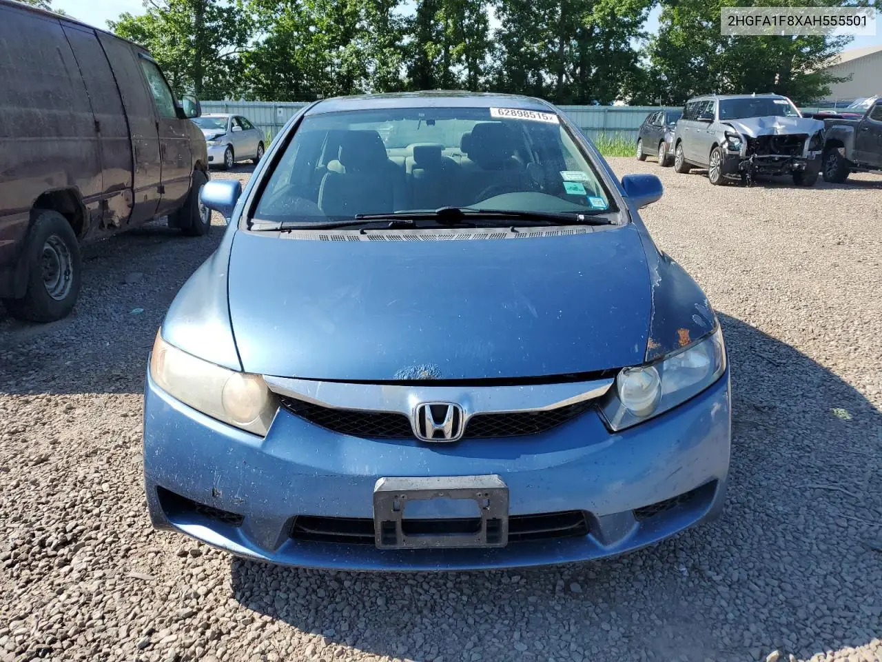 2010 Honda Civic Ex VIN: 2HGFA1F8XAH555501 Lot: 62898515