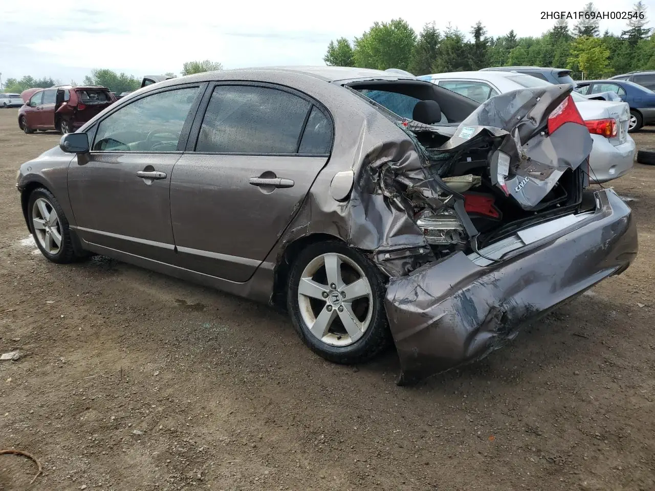 2010 Honda Civic Lx-S VIN: 2HGFA1F69AH002546 Lot: 62913205