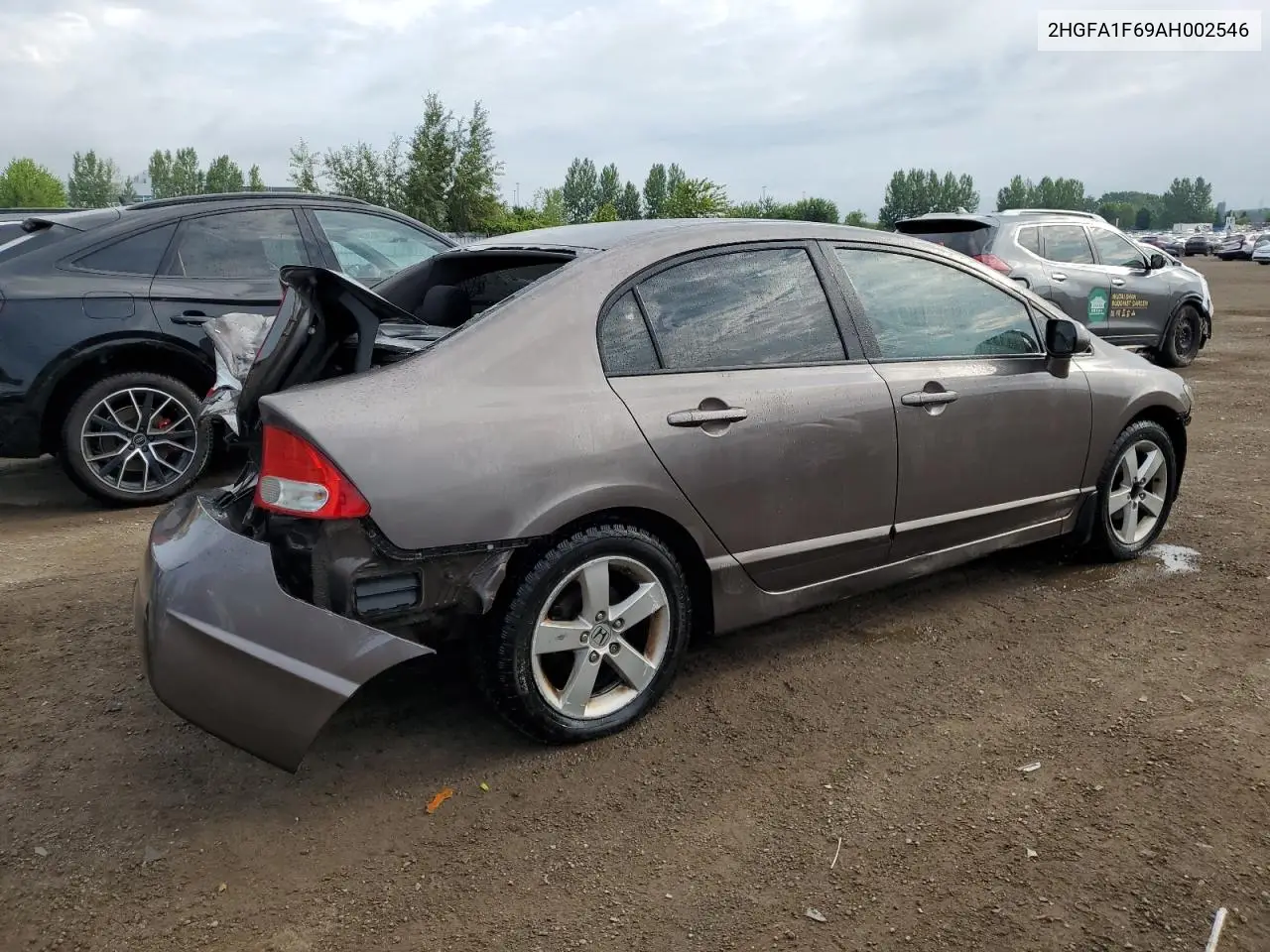 2010 Honda Civic Lx-S VIN: 2HGFA1F69AH002546 Lot: 62913205