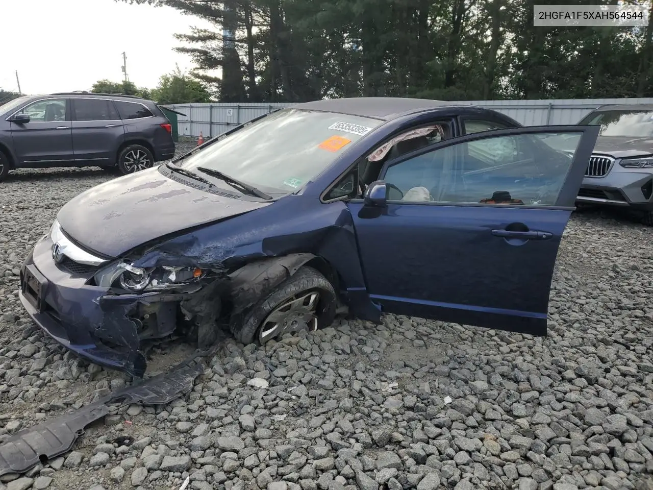 2010 Honda Civic Lx VIN: 2HGFA1F5XAH564544 Lot: 65353395