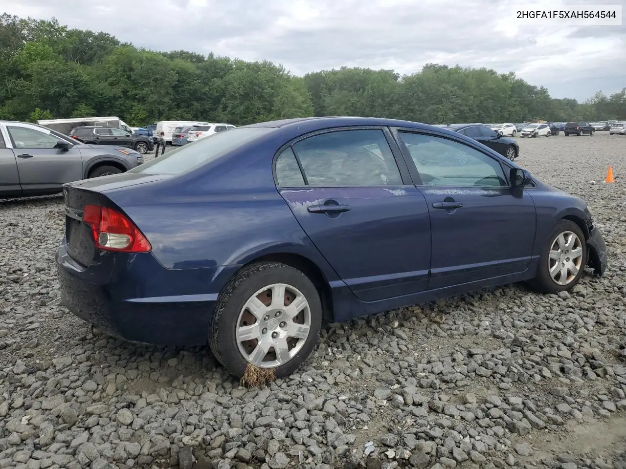 2010 Honda Civic Lx VIN: 2HGFA1F5XAH564544 Lot: 65353395