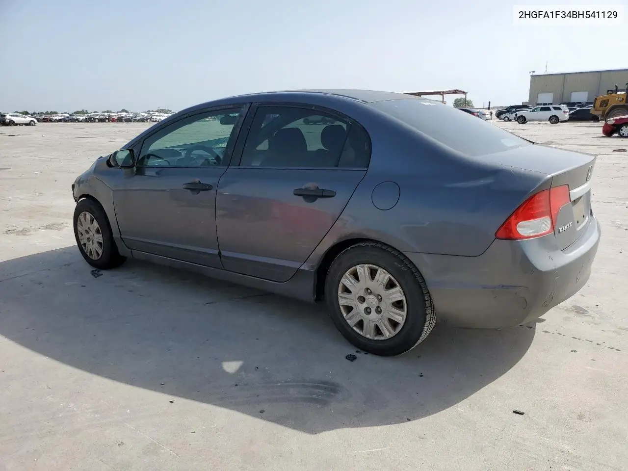 2011 Honda Civic Vp VIN: 2HGFA1F34BH541129 Lot: 56794695