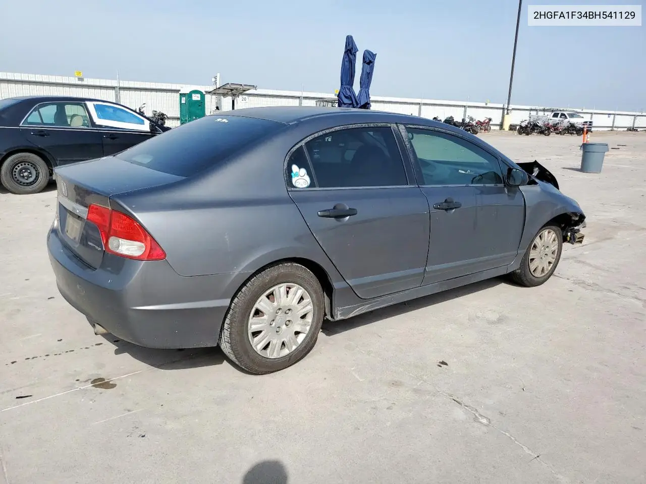 2011 Honda Civic Vp VIN: 2HGFA1F34BH541129 Lot: 56794695