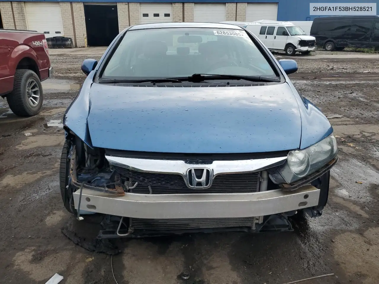 2011 Honda Civic Lx VIN: 2HGFA1F53BH528521 Lot: 62853085
