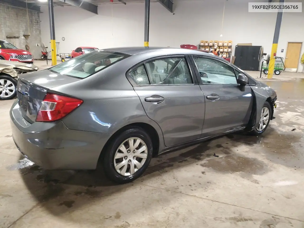 2012 Honda Civic Lx VIN: 19XFB2F55CE356765 Lot: 54900235