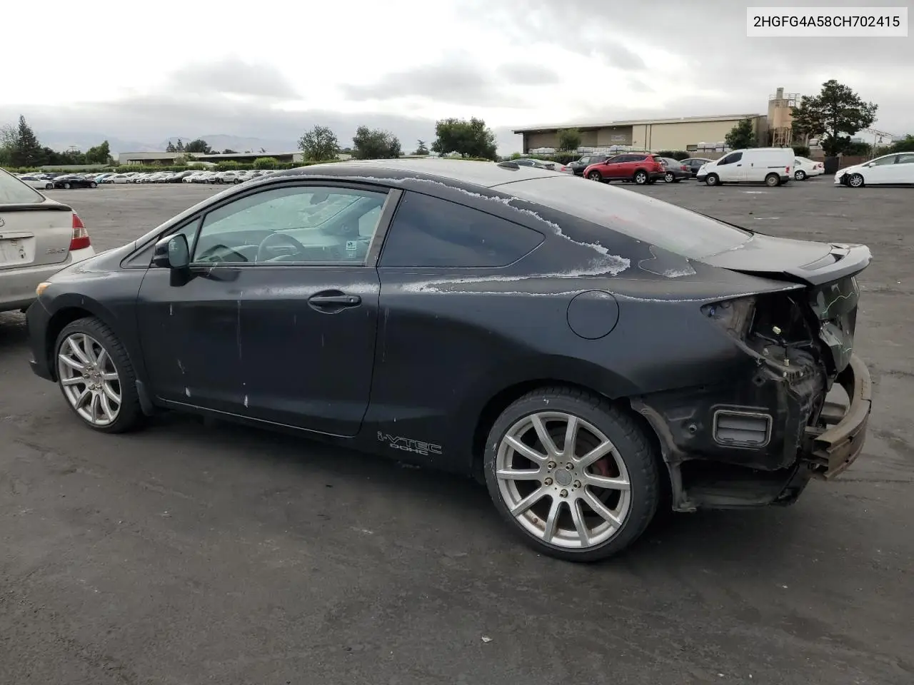 2012 Honda Civic Si VIN: 2HGFG4A58CH702415 Lot: 55348675