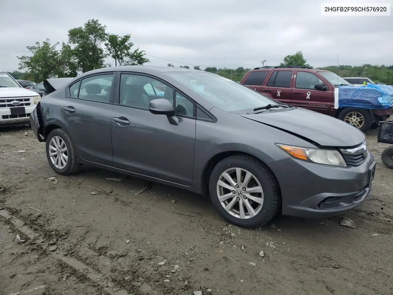 2hgfb2f95ch576920 2HGFB2F95CH576920 2012 Honda Civic Exl