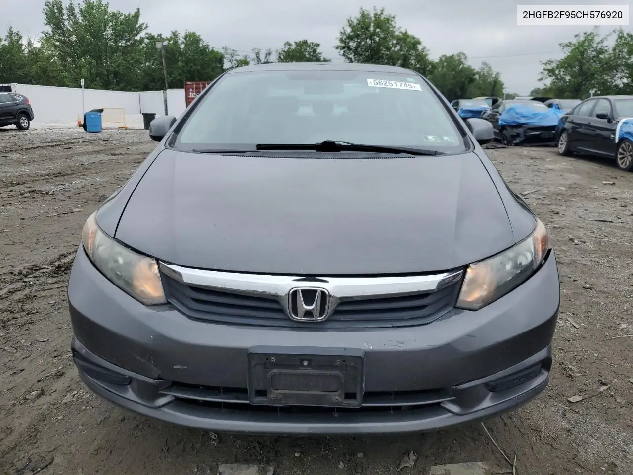 2hgfb2f95ch576920 2HGFB2F95CH576920 2012 Honda Civic Exl