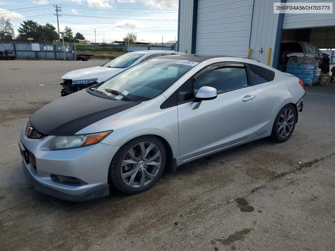 2012 Honda Civic Si VIN: 2HGFG4A56CH703773 Lot: 56449825