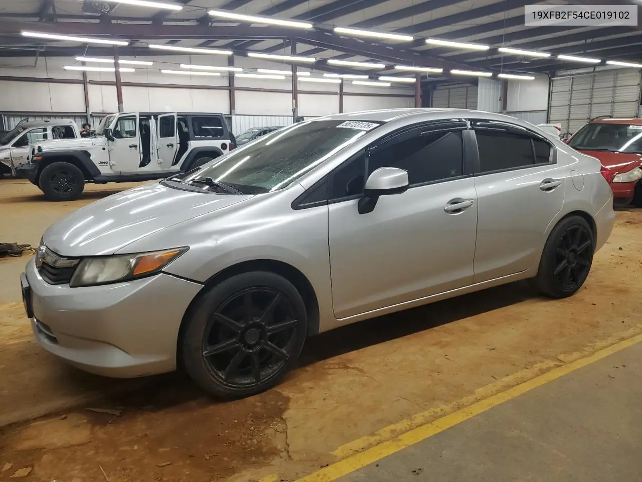 2012 Honda Civic Lx VIN: 19XFB2F54CE019102 Lot: 56723135