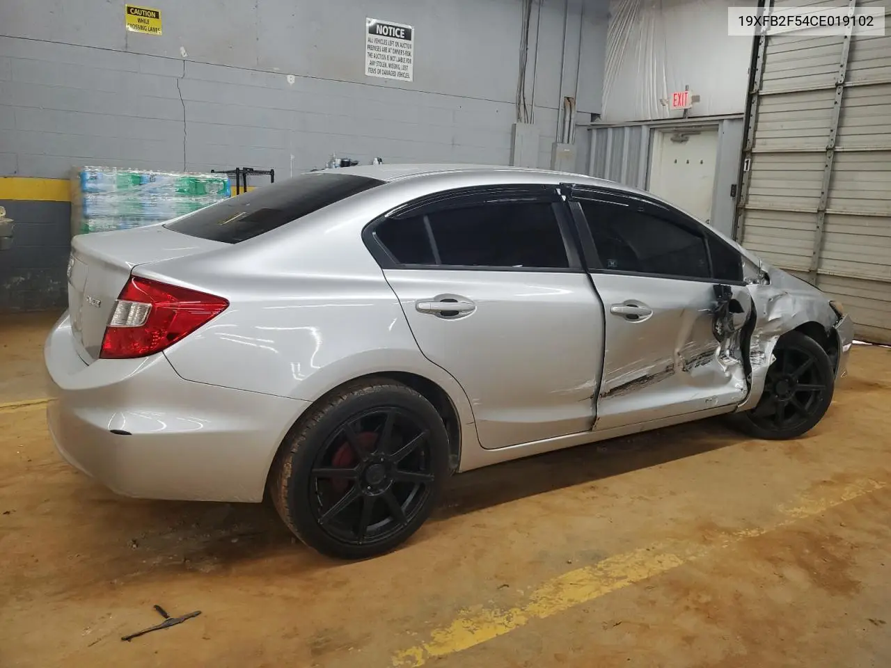 2012 Honda Civic Lx VIN: 19XFB2F54CE019102 Lot: 56723135
