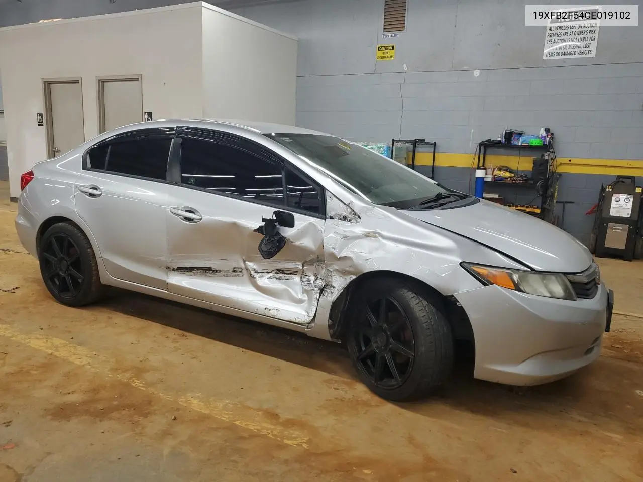 2012 Honda Civic Lx VIN: 19XFB2F54CE019102 Lot: 56723135