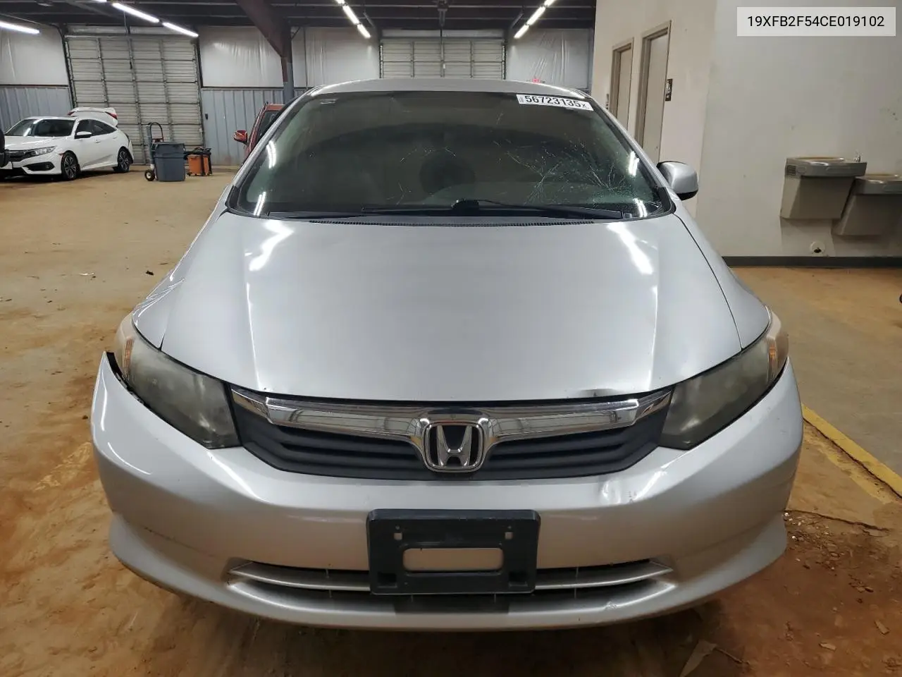 2012 Honda Civic Lx VIN: 19XFB2F54CE019102 Lot: 56723135