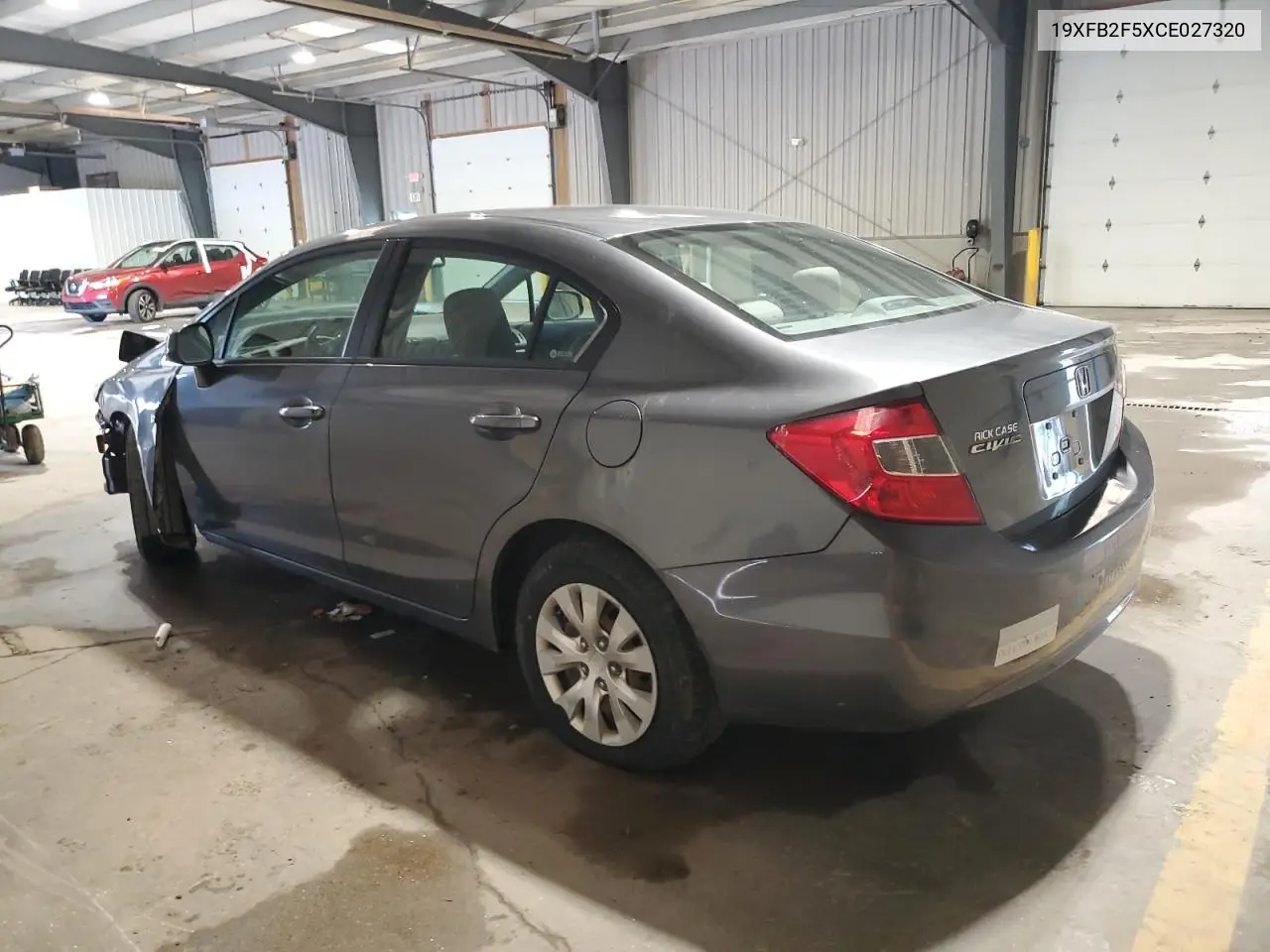 2012 Honda Civic Lx VIN: 19XFB2F5XCE027320 Lot: 57054135