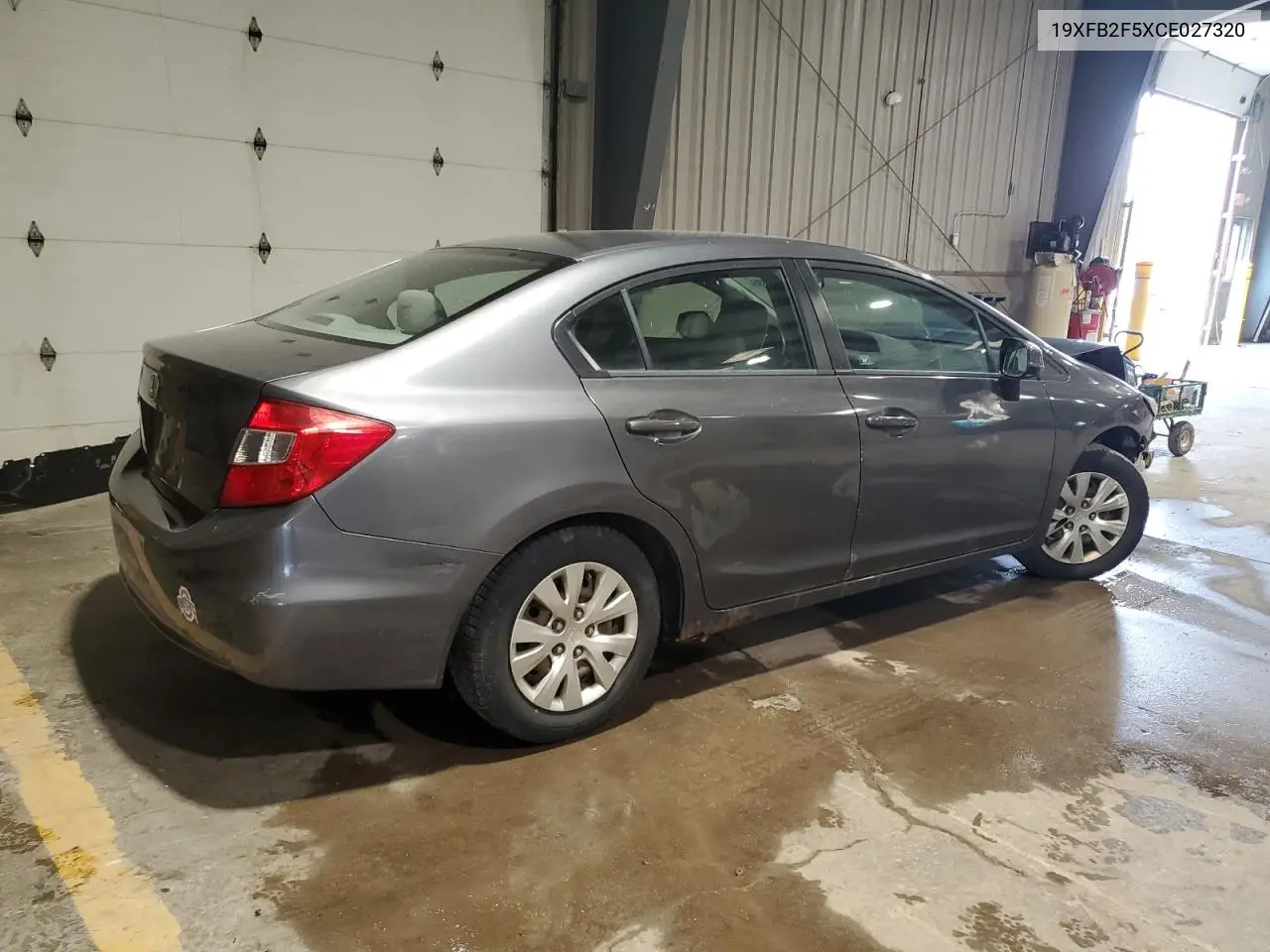 2012 Honda Civic Lx VIN: 19XFB2F5XCE027320 Lot: 57054135