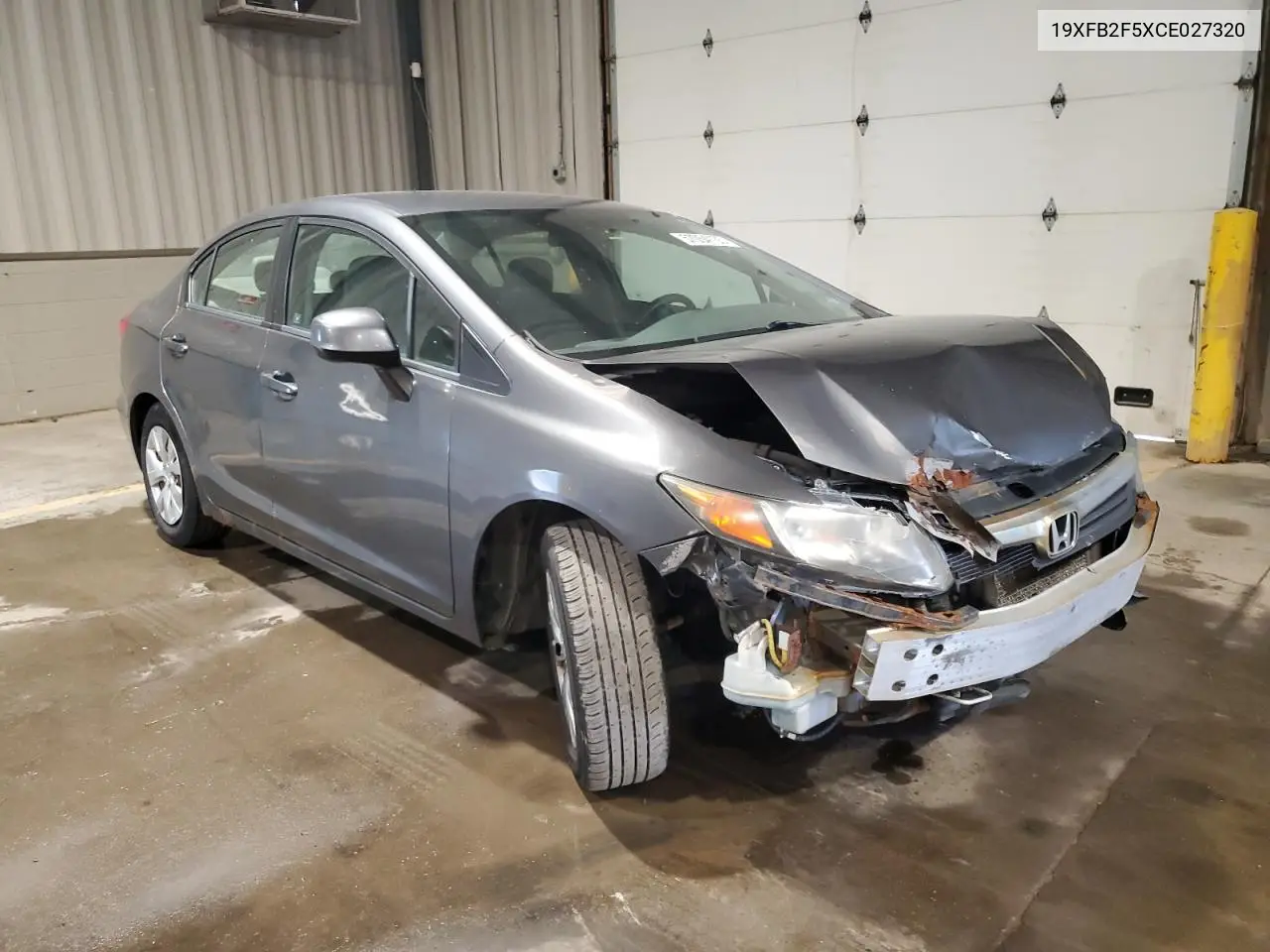 2012 Honda Civic Lx VIN: 19XFB2F5XCE027320 Lot: 57054135