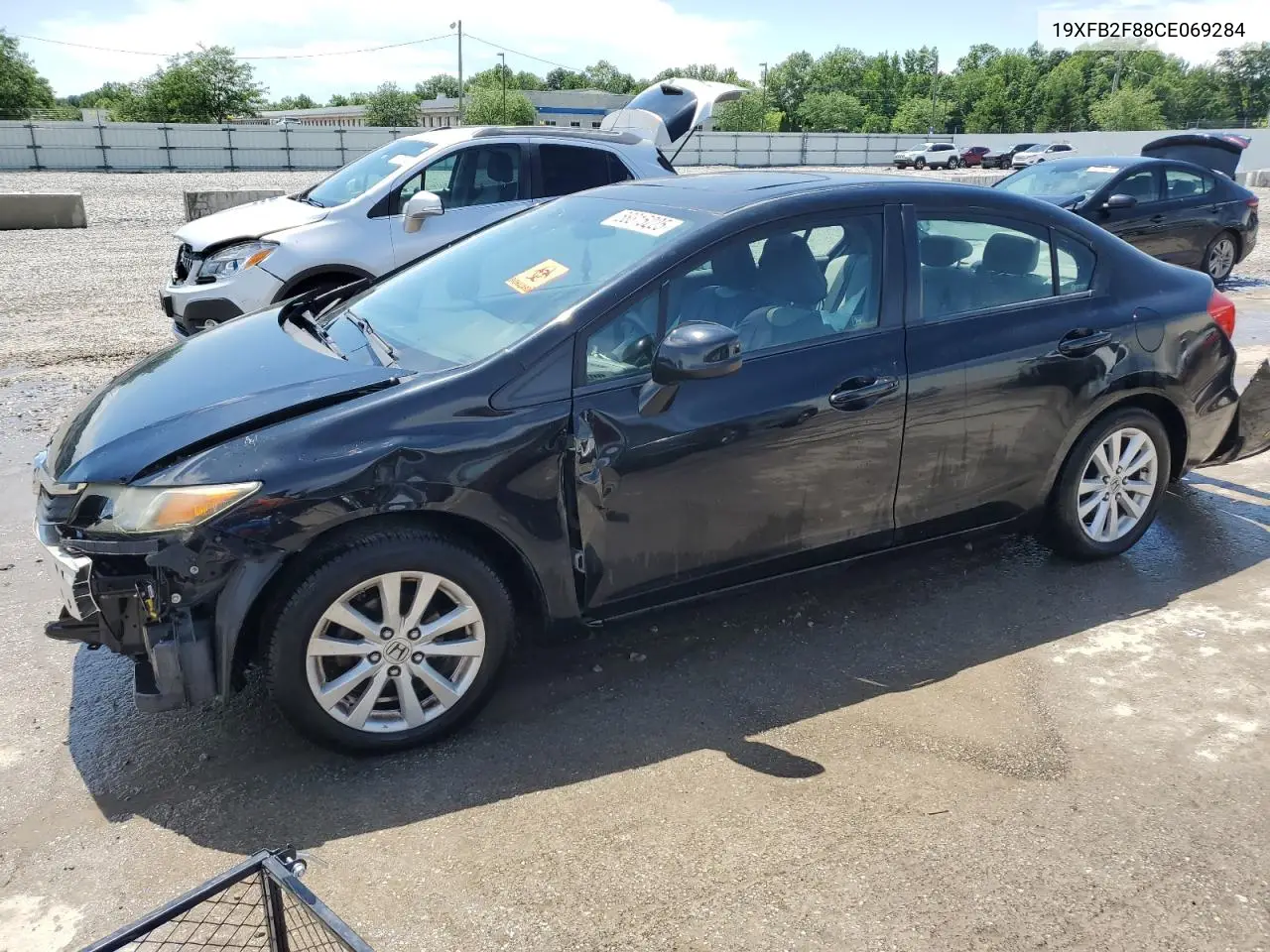 2012 Honda Civic Ex VIN: 19XFB2F88CE069284 Lot: 58315225