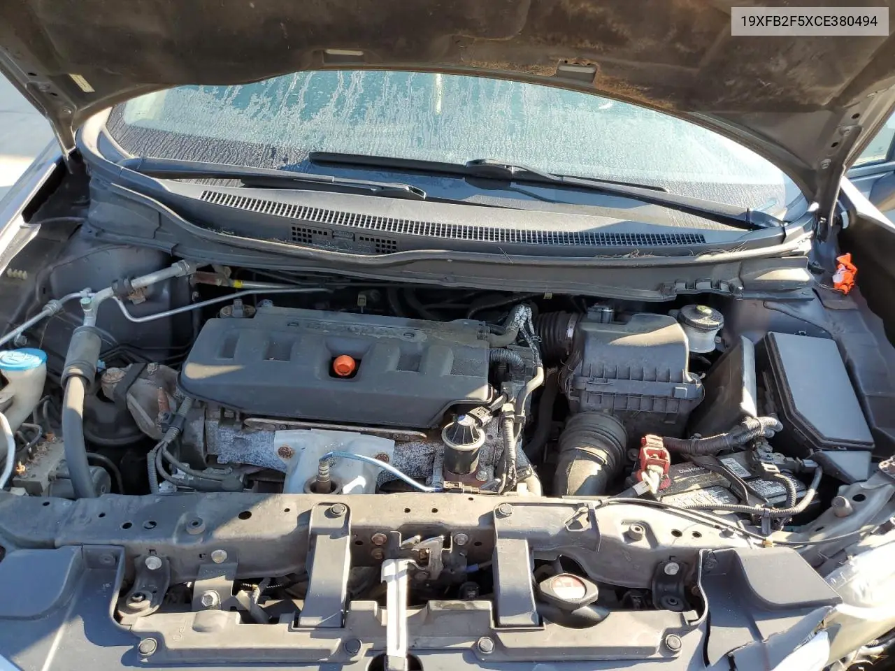 2012 Honda Civic Lx VIN: 19XFB2F5XCE380494 Lot: 61990825