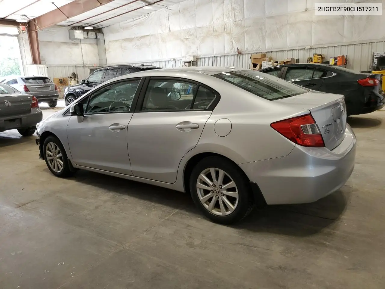 2012 Honda Civic Exl VIN: 2HGFB2F90CH517211 Lot: 62020065