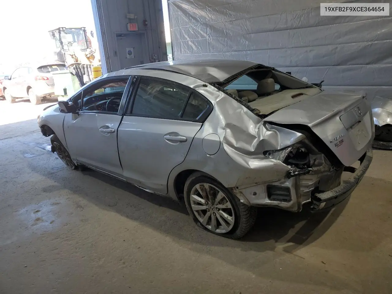 2012 Honda Civic Exl VIN: 19XFB2F9XCE364654 Lot: 62507665